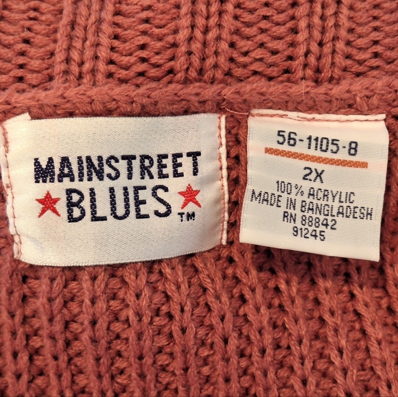 Mainstreet Blues long zip-up cardigan sweater - Picture 5 of 5